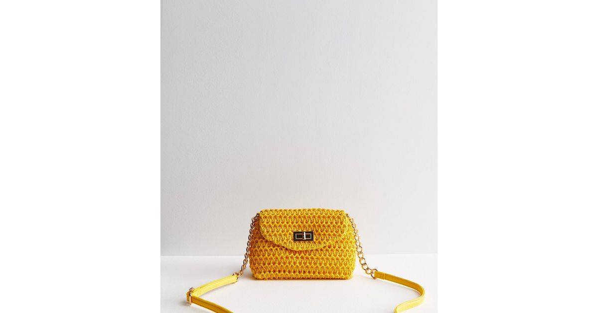 Yellow Cross Body Bag New Look