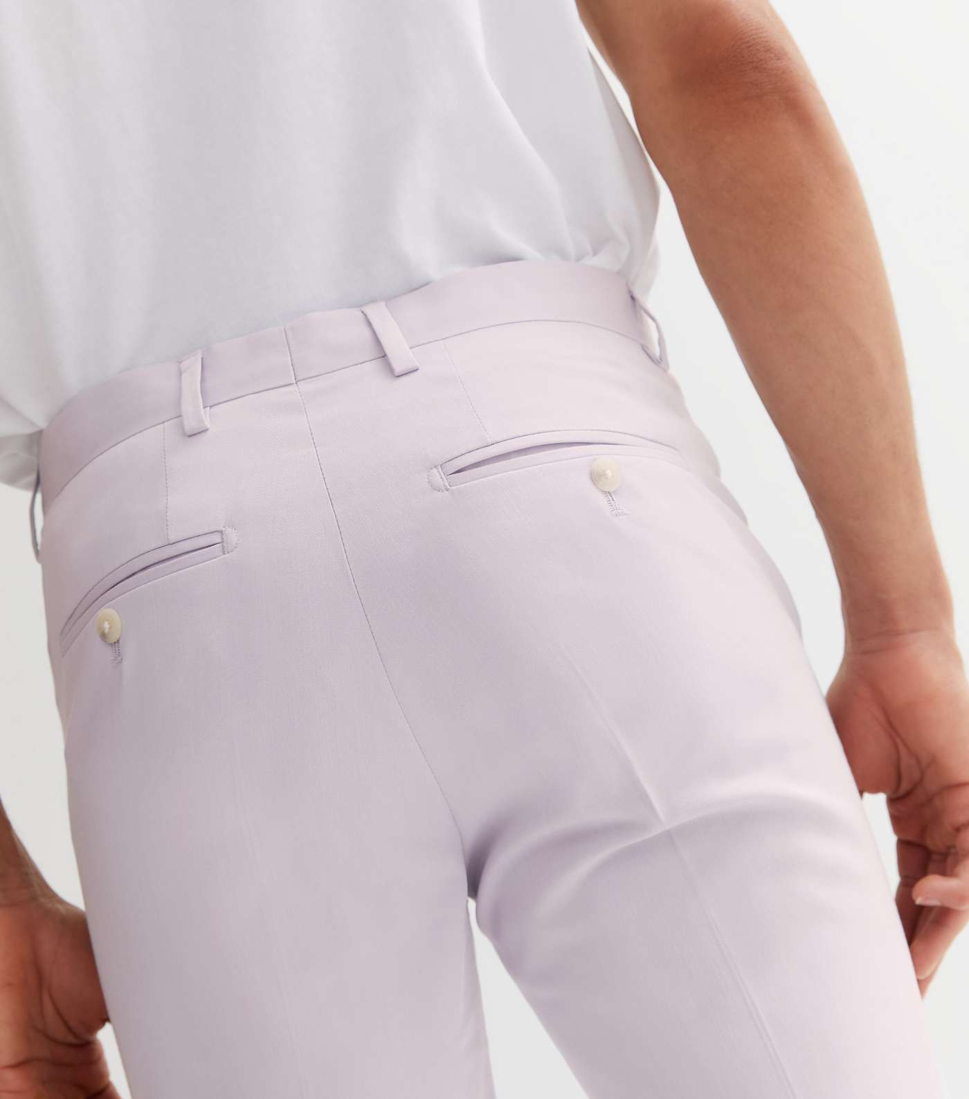 Jack & Jones Lilac Slim Fit Trousers Image 3