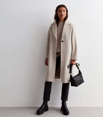 New look long store coats sale