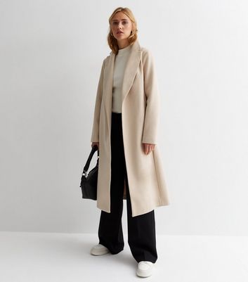 New look shop beige coat