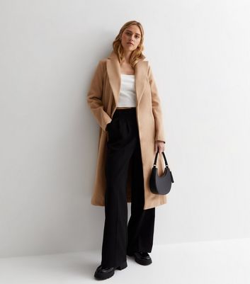 Camel coat h and on sale m