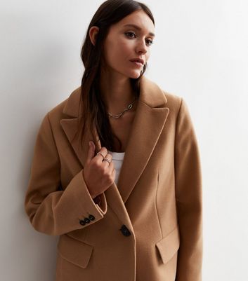 Lined on sale wool coat