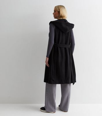 New look hotsell sleeveless coat