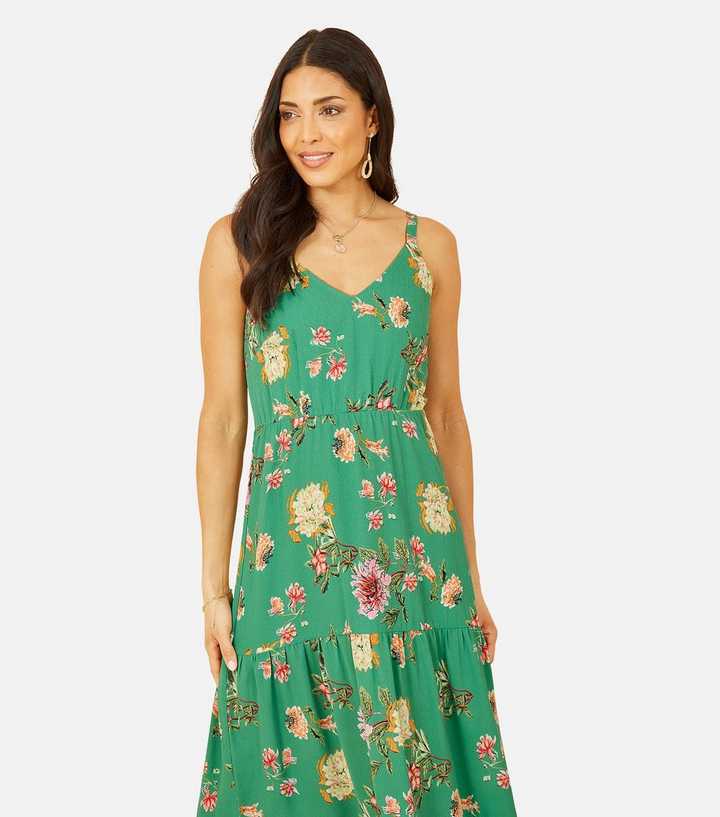 xhilaration floral maxi dress