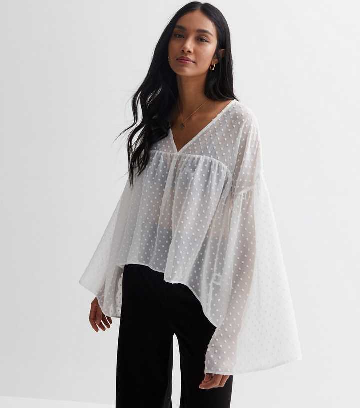  Wide Sleeve Blouse