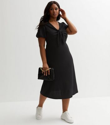 Black midi dress store curve