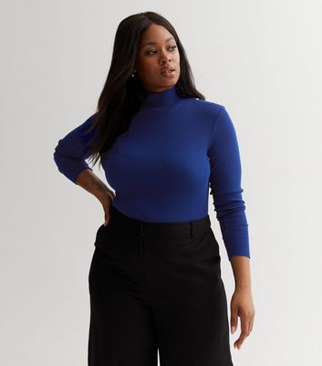 Roll neck top on sale womens