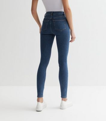 Bershka skinny hot sale medium rise