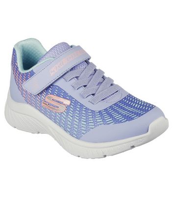 Skechers Kids Pale Blue Microspec Plus Trainers New Look