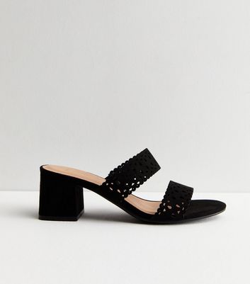 New look wide fit hot sale mules