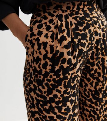 Leopard Print Bell Bottom Trousers | Animal Print Flare Trousers | Pretty  Attitude