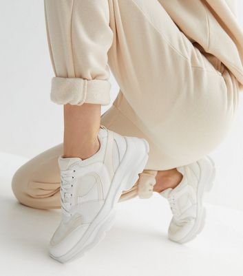 Womens white mesh trainers sale