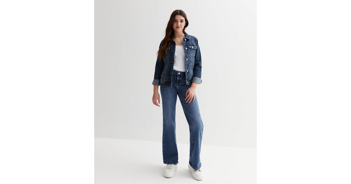 KIDS ONLY Blue Wide Leg Jeans | New Look