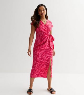 Petite midi 2024 wrap dress