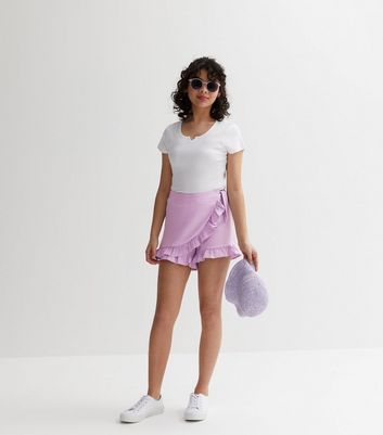 Ruffle 2024 skirt lilac