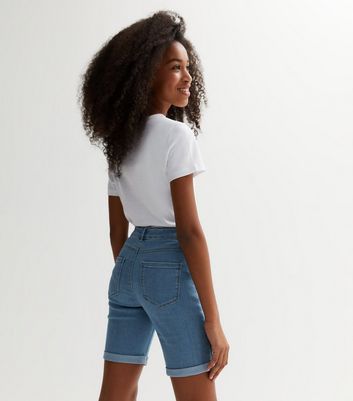 Kids store denim shorts