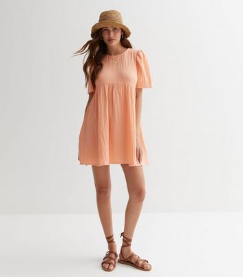 New look hot sale coral dress