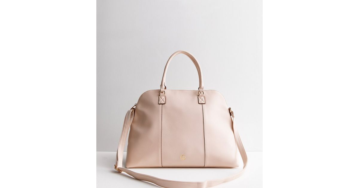 Cream Oversized Holdall New Look