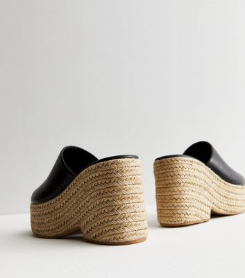 Espadrille hot sale wedge mule