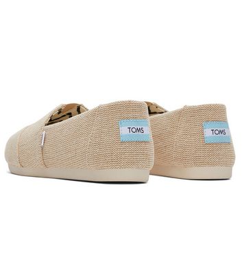 Toms hot sale metallic burlap