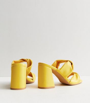 Block 2024 heels yellow