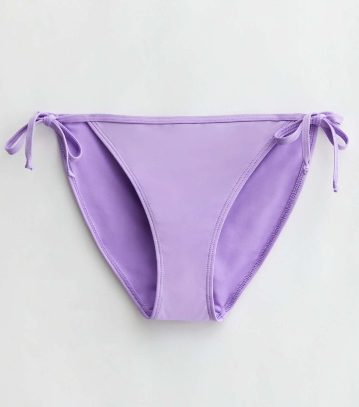 Lilac Tie Side Bikini Bottoms Image 5