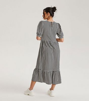 Topshop dogtooth clearance dress