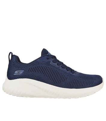Navy Bobs Squad Chaos Face Off Trainers New Look