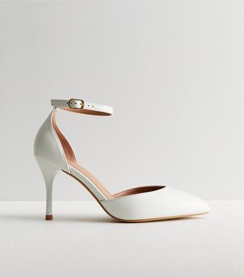 New look outlet white high heels