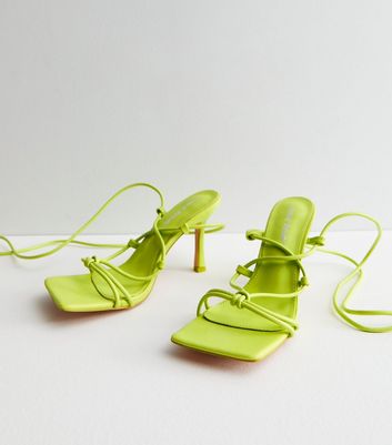 Green sandals new online look