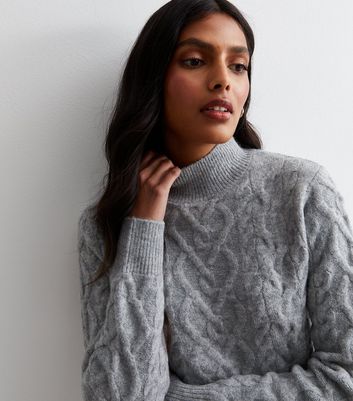 Grey best sale shirt jumper