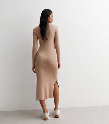 Knit bodycon hot sale dress