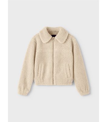 Teddy coat zip on sale up