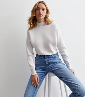 New look outlet white jumper