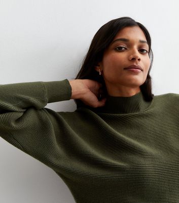 Olive green jumpers clearance ladies