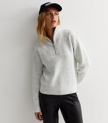 Grey jumper clearance womens