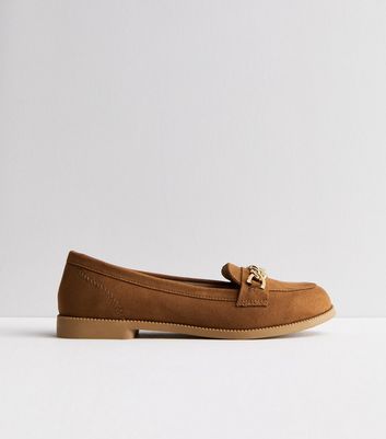 Wide fit tan 2025 loafers ladies