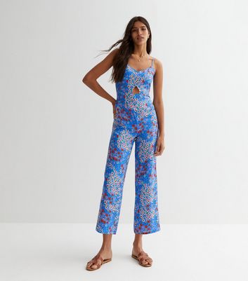 Cut out sales wide leg jumpsuit