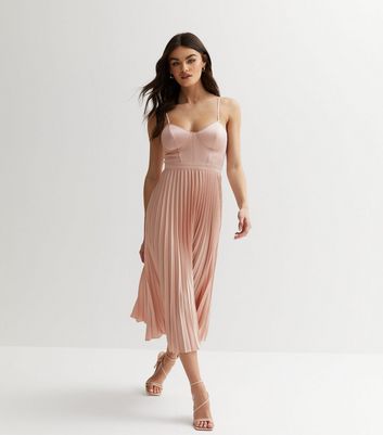 Floaty pleated clearance dress