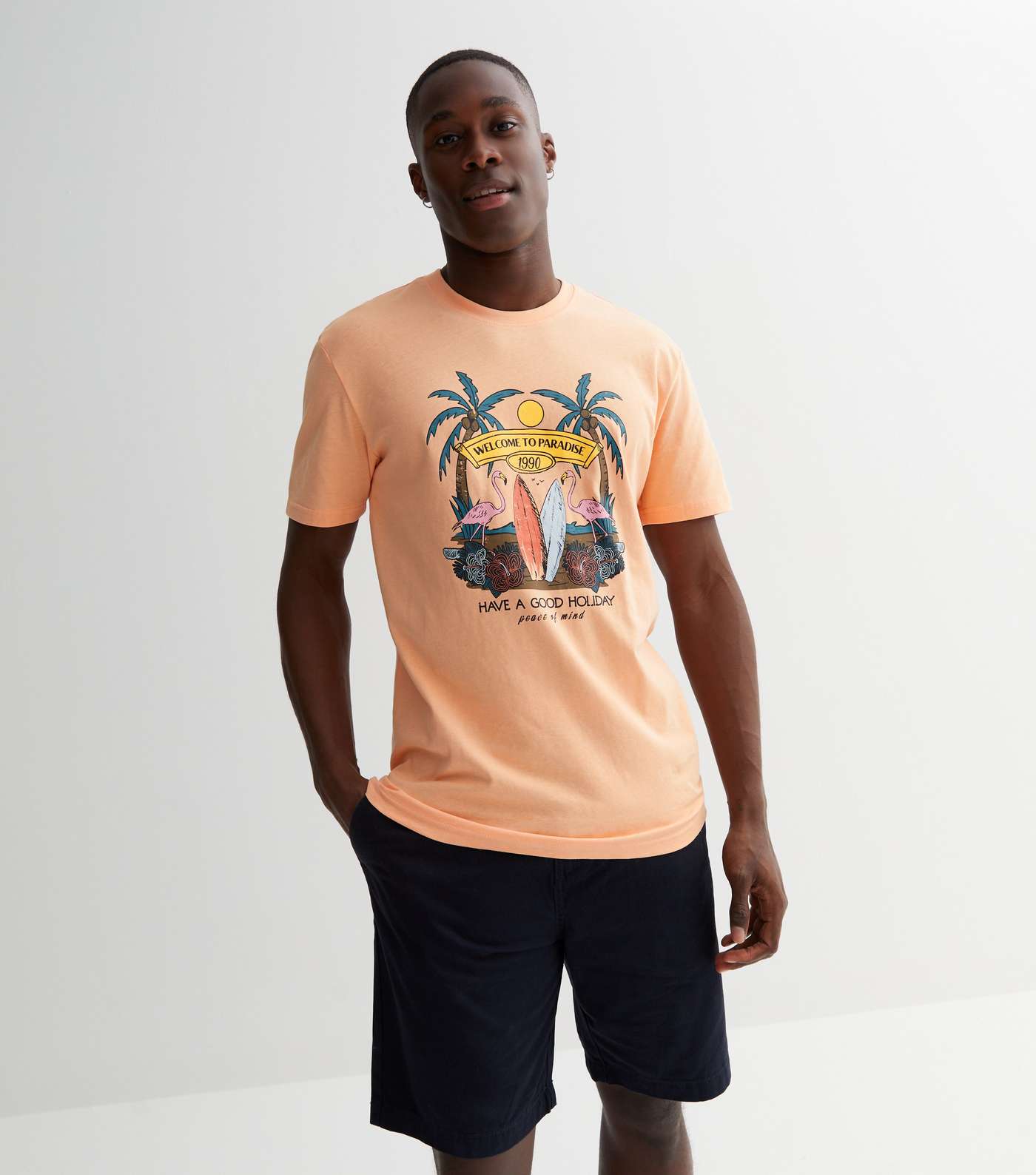Only & Sons Paradise Logo T-Shirt Image 2