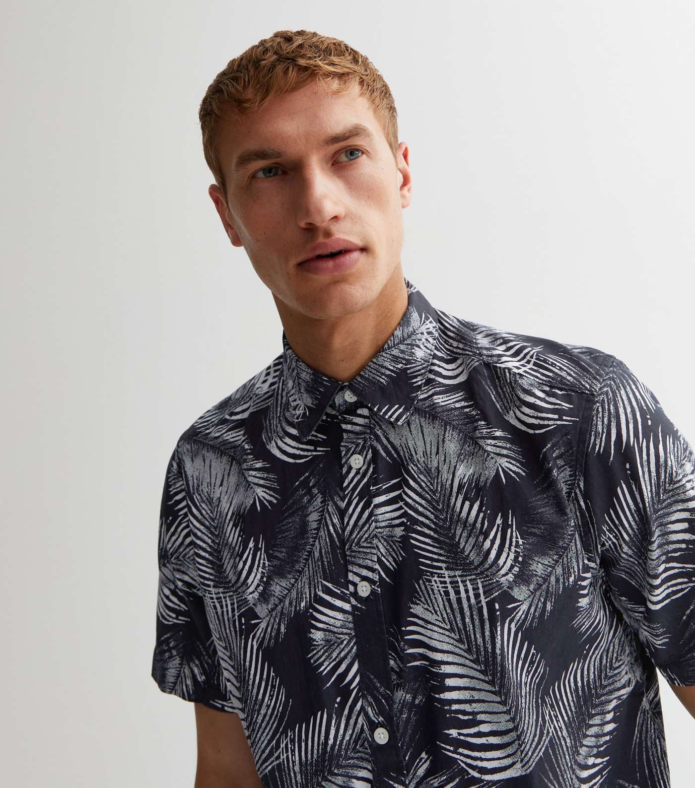 Only & Sons Leafy Short Sleeve Shirt | New Look