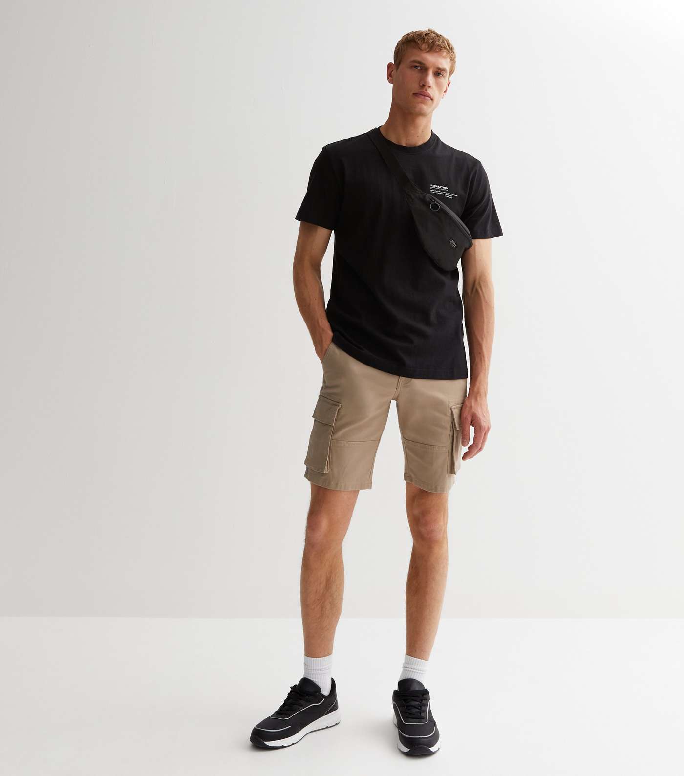 Only & Sons Stone Cargo Shorts
