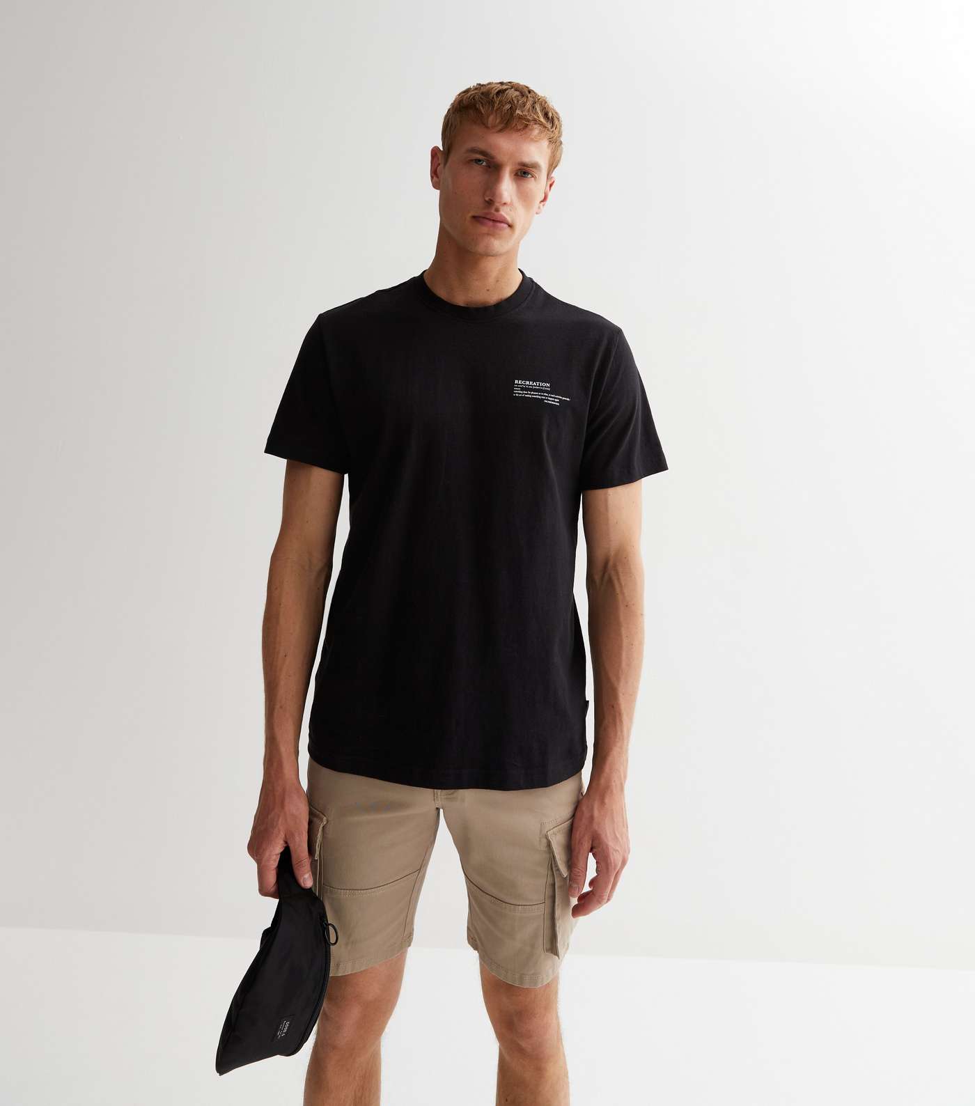 Only & Sons Stone Cargo Shorts Image 3