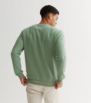 Mint green discount crew neck sweatshirt