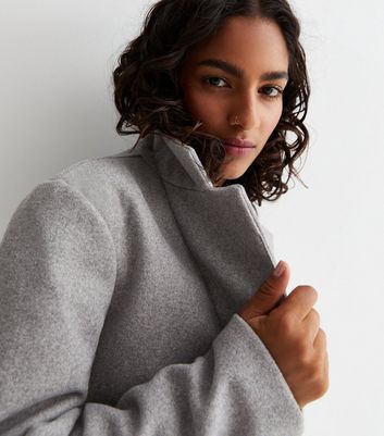 Grey shop petite coats