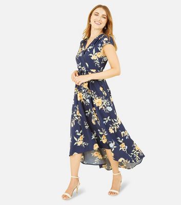 Mela london navy outlet floral dress