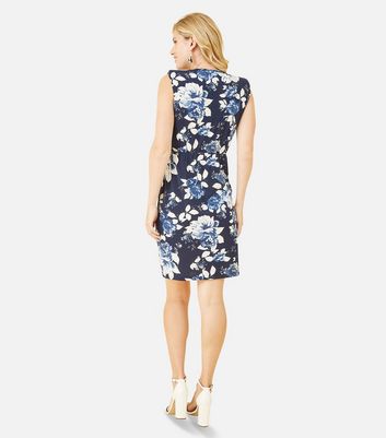 ralph lauren floral print ruched dress