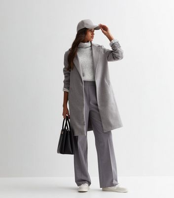 Tall grey outlet coat