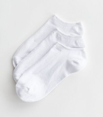 Only & Sons 3 Pack White Trainer Socks