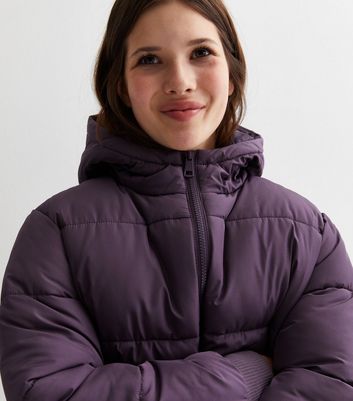 Girls hotsell purple coat